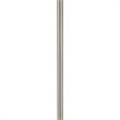 Hampton Hill Presidio Transitional Metal and Fabric Chandelier in White/Silver