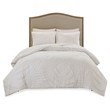 Madison Park Bahari Cotton Chenille Palm Comforter Set in Off White
