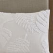 Madison Park Bahari Cotton Chenille Palm Comforter Set in Off White