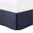 Madison Park Laurel 7-Piece 100 Percent Polyester Polyoni Comforter Set in Navy