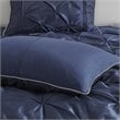 Madison Park Laurel 7-Piece 100 Percent Polyester Polyoni Comforter Set in Navy