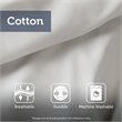 Madison Park Vienna 7-Piece 100 Percent Cotton Printed Comforter Set in Gray