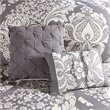 Madison Park Vienna 7-Piece 100 Percent Cotton Printed Comforter Set in Gray
