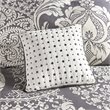 Madison Park Vienna 7-Piece 100 Percent Cotton Printed Comforter Set in Gray