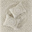 Madison Park Laetitia Cotton Tufted King/Cal King Duvet Cover Set in Brown