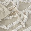 Madison Park Laetitia Cotton Tufted King/Cal King Duvet Cover Set in Brown