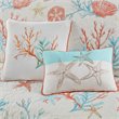 Madison Park 6-Piece 100 Percent Cotton Sateen Printed Coverlet Set in Pink