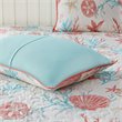 Madison Park 6-Piece 100 Percent Cotton Sateen Printed Coverlet Set in Pink
