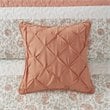 Madison Park 6-Piece 100 Percent Cotton Percale Printed Coverlet Set in Pink