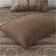 Madison Park Bellagio 6-Piece Polyester Jacquard Coverlet Set in Brown