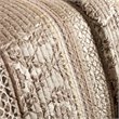 Madison Park Bellagio 6-Piece Polyester Jacquard Coverlet Set in Brown
