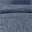 Madison Park Walter 7-Piece Polyester Printed Seersucker Comforter Set in Navy