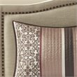 Madison Park Princeton 5-Piece 100 Percent Polyester Jacquard Coverlet Set - Red