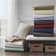 Madison Park Quebec Cotton Fibers Fill Brushed Microfiber Bedspread Set - Purple