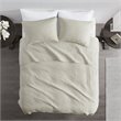 Madison Park Keaton 100 Percent Polyester Microfiber Coverlet Mini Set in Cream