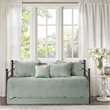 Madison Park Tuscany Polyester Microfiber 6pcs Daybed Cover Set in Green