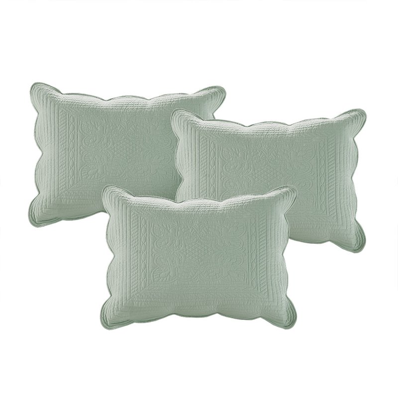 Madison Park Tuscany Polyester Microfiber 6pcs Daybed Cover Set in Green