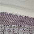 Madison Park Rhapsody 7-Piece Polyester Jacquard Comforter Set in Purple