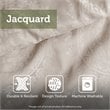 Madison Park Rhapsody 7-Piece Polyester Jacquard Comforter Set in Purple