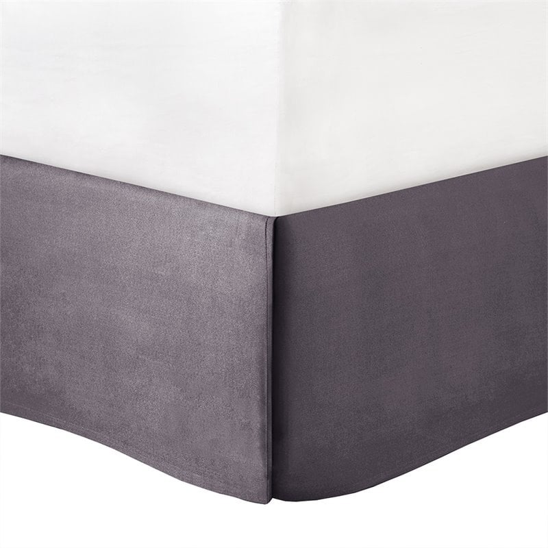 Madison Park Rhapsody 7-Piece Polyester Jacquard Comforter Set in Purple