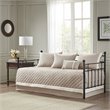Madison Park Breanna 6-Piece 100 Percent Cotton Daybed Cover Set in Brown