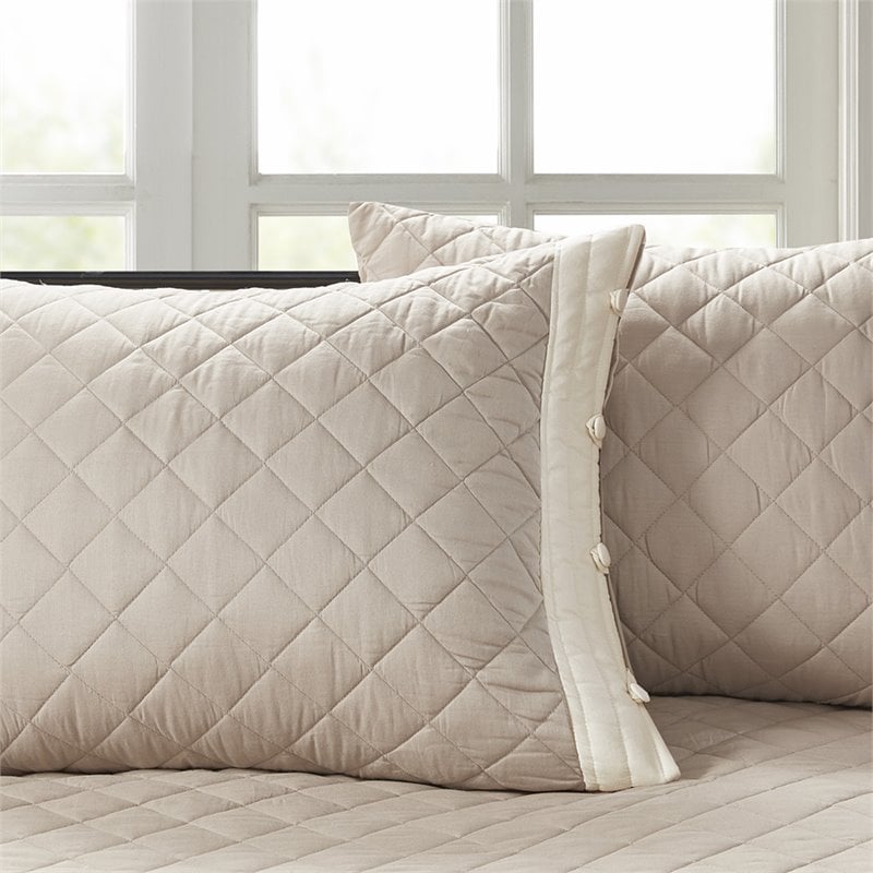 Madison Park Breanna 6-Piece 100 Percent Cotton Daybed Cover Set in Brown