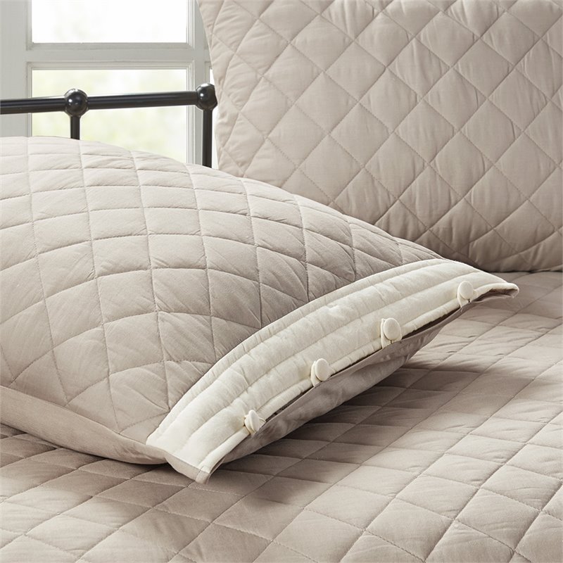 Madison Park Breanna 6-Piece 100 Percent Cotton Daybed Cover Set in Brown