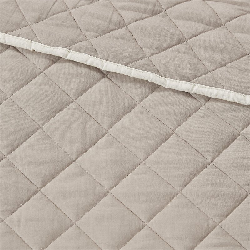 Madison Park Breanna 6-Piece 100 Percent Cotton Daybed Cover Set in Brown