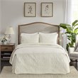 Madison Park Traditional 100 Percent Polyester Fitted Bedspread in Cream