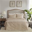 Madison Park Traditional 100 Percent Polyester Fitted Bedspread in Brown
