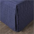 Madison Park Traditional 100 Percent Polyester Fitted Bedspread in Navy