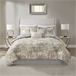 Madison Park Beacon 7-Piece Cotton Fabric Comforter Set in Gray