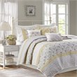 Madison Park 6-Piece Polyester Cotton Percale Printed Coverlet Set - Multi-Color