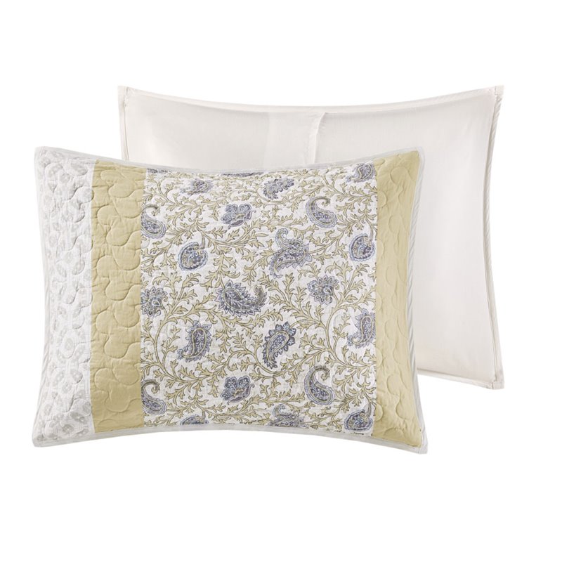 Madison Park 6-Piece Polyester Cotton Percale Printed Coverlet Set - Multi-Color