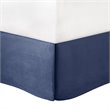 Madison Park Rhapsody 7-Piece Polyester Jacquard Comforter Set in Navy Finish