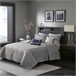 Madison Park Rhapsody 6-Piece Polyester Jacquard Coverlet Set in Navy