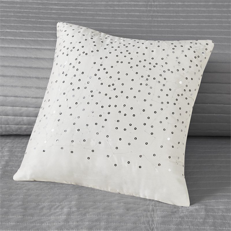 Madison Park Rhapsody 6-Piece Polyester Jacquard Coverlet Set in Navy