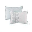 Madison Park 6-Piece Polyester Microfiber Coverlet Set with Embroidery in White