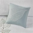 Madison Park 6-Piece Polyester Microfiber Coverlet Set with Embroidery in White