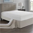 Madison Park Polyester Microfiber Wrap Around Adjustable Bedskirt in Brown