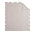 Madison Park 100 Percent Polyester Microfiber Solid Brushed Quilted Throw - Pink
