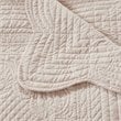 Madison Park 100 Percent Polyester Microfiber Solid Brushed Quilted Throw - Pink
