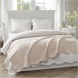 Madison Park 100 Percent Polyester Microfiber Solid Brushed Quilted Throw - Pink