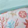 Madison Park Pebble Beach 6-Piece Cotton Full/Queen Duvet Set in Multi-Color