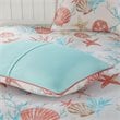Madison Park Pebble Beach 6-Piece Cotton Full/Queen Duvet Set in Multi-Color