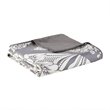 Madison Park Vienna 6-Piece Cotton Printed King/Cal King Duvet Set in Gray