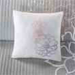 Madison Park Lola 6-Piece 100 Percent Cotton Sateen Printed Coverlet Set in Gray