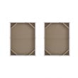 Madison Park 2-Piece MDF Paper Canvas with Glitter Embellishment in Multi-Color