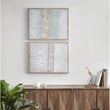 Madison Park 2-Piece MDF Paper Canvas with Glitter Embellishment in Multi-Color
