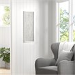 Madison Park Laurel Branches Carved Wood Panel Wall Decor in Gray